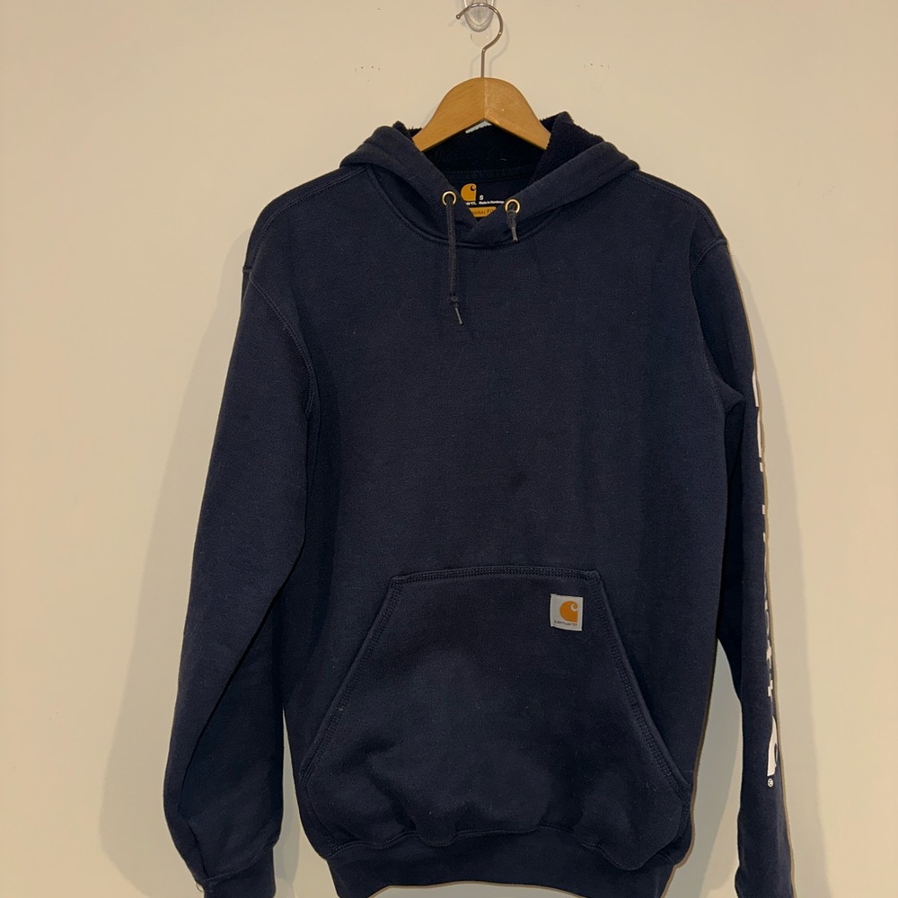 Carhartt Navy Blue Hoodie